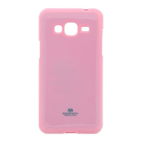 Obal / kryt na Samsung Galaxy J5 světle růžový - Jelly Case