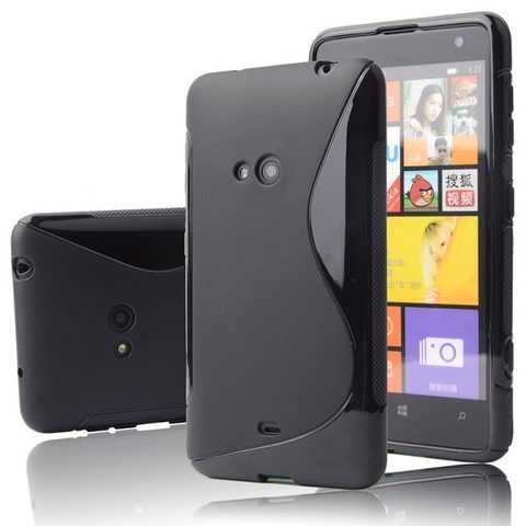 Obal / kryt na Nokia 625 černý