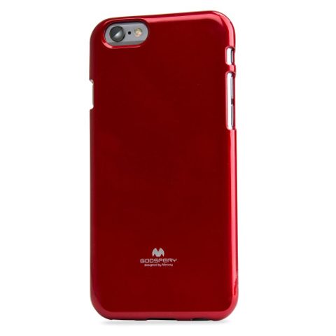 Obal / kryt na Apple iPhone 6 Plus / 6S Plus červený - JELLY