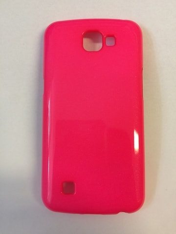 Obal / kryt na LG K4 růžový - Jelly Case Flash
