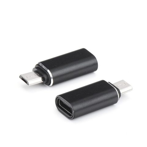 Adapter Typ C - Micro USB black