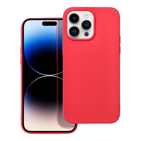 Obal / kryt na Apple iPhone 14 PRO MAX ( 6.7 ) červený - Forcell SOFT