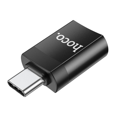 Adaptér / redukce USB A, Typ C černá - HOCO