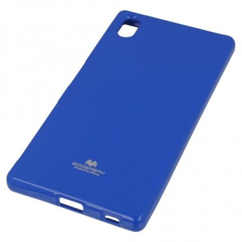 Obal / kryt na Sony Z5 modrý - JELLY
