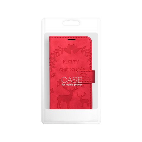 Pouzdro / obal na Apple iPhone 13 červené - knížkové Forcell MEZZO