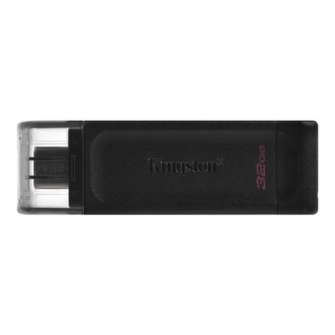 Flashdisk DT70 USB-C 3.2 gen.1 32GB  černý - Kingston
