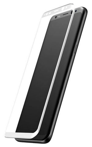 Tvrzené / ochranné sklo Samsung Galaxy S24 Ultra černý - 5D Full Glue Ceramic Glass