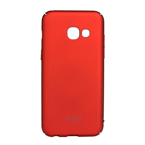 Obal / kryt na Samsung Galaxy A3 2017 červený - Kaku LANGE