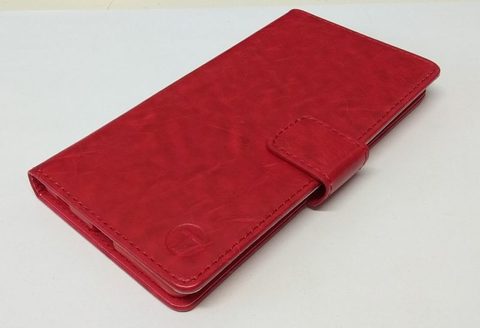 Pouzdro / obal na Sony Xperia Z4 červené - knížkové