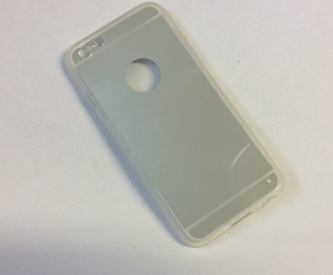 Obal / kryt na Apple iPhone 6 stříbrný - Mirro FORCELL