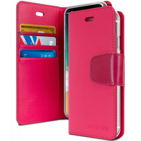 Pouzdro / obal na Samsung Galaxy S5 růžové - knížkové SONATA