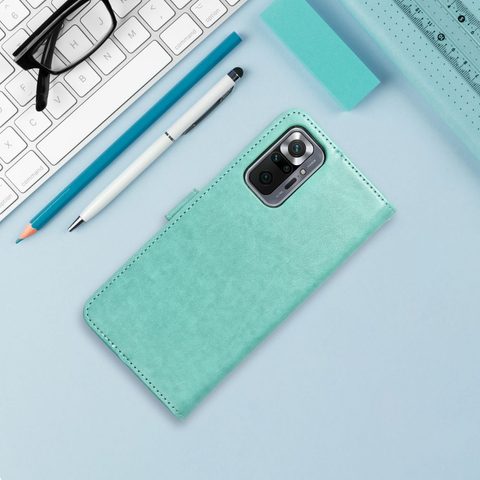 Pouzdro / obal na Xiaomi Redmi 12C zelené - knížkové Forcell Mezzo
