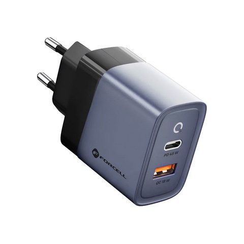 Forcell F-Energy cestovní nabíječka s porty USB-C a USB-A - 4A 45W s funkcí PD a Quick Charge 4.0
