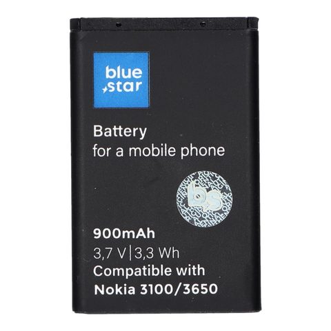Battery Nokia 3100/3650/6230/3110 Classic 900 mAh Li-Ion Blue Star ( BL-5C )