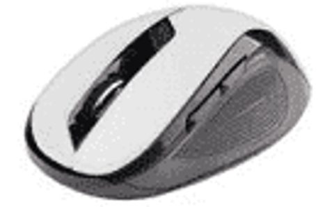 Bezdrátová myš WLM-02 C-TECH 6.tlačítková černo-bílá