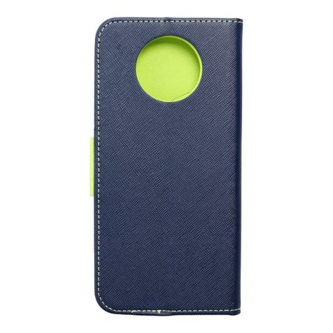 Pouzdro / obal na Xiaomi Redmi Note 9T 5G modré - knížkové Fancy Book case