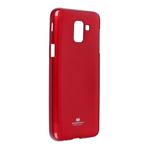 Obal / kryt na Samsung Galaxy J6 2018 červený - Jelly Case Mercury