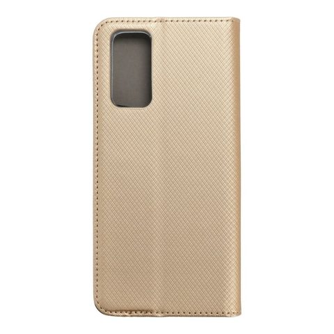 Pouzdro / obal na Samsung Galaxy S20 FE zlaté - knížkové Smart Case Book