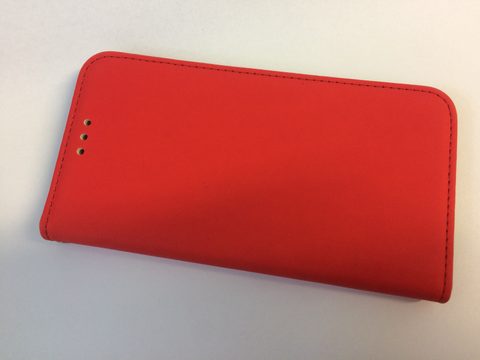 Pouzdro / obal na Huawei P8 Lite 2017 / P9 Lite 2017 červené - knížkové TERMO