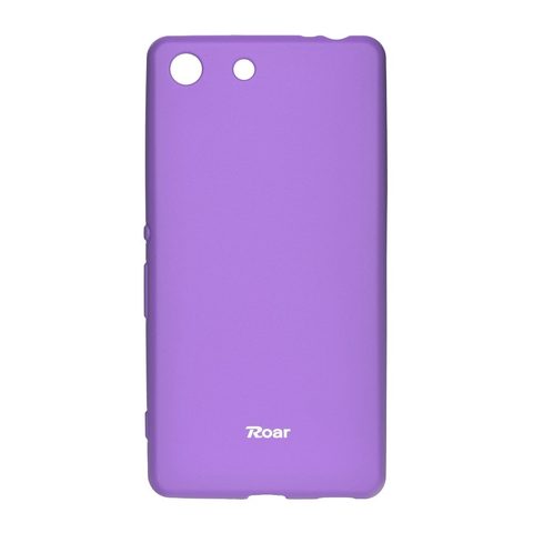 Obal / kryt na Sony Xperia M5 fialový - Roar Colorful Jelly Case