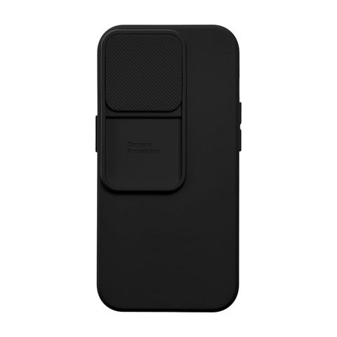 Obal / kryt na Apple iPhone 15 Pro černé - SLIDE