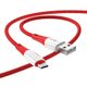 Kabel micro USB 1m, červený - HOCO