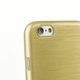 Obal / kryt na Nokia 640 XL Lumia zlatý - Jelly Case Brush