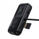 Transmiter FM Bluetooth nabíječka 2x USB-A černý - Baseus
