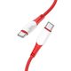 Kabel USB-C 1m, červený - HOCO