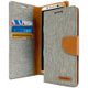 Pouzdro / obal na Huawei Mate 8 šedé - knížkové Canvas Diary