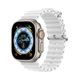 Řemínek na Apple Watch 38/40/41mm bílý - DUX DUCIS Ocean Wave