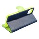 Pouzdro / obal na Xiaomi Mi 10 Lite modro-zelený - Fancy Book case