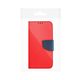 Pouzdro / obal na Xiaomi Redmi NOTE 13 PRO 4G červené - knížkové Fancy Book
