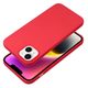 Obal / kryt na Apple iPhone 14 Plus červená - Forcell Soft