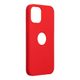 Obal / kryt na Apple iPhone 12 mini červený - Forcell Silicone