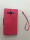 Pouzdro / obal na Samsung Galaxy J2 růžové - knížkové Fancy