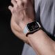 Řemínek na Apple Watch 42/44/45/49mm šedooranžový - DUX DUCIS LD