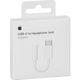 Adaptér / redukce USB-C / 3,5mm jack bílý - originální Apple (MU7E2ZM/A)