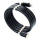 Kabel Typ C / iPhone Lightning 8-pin Power Delivery PD18W magnetický 3A bílý 1 meter