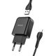 Nabíječka USB + kabel Lightning 8-pin 2A černá - HOCO
