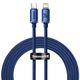 Datový / nabijecí kabel Type C a Apple Lightning 20W Power  modrý