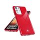 Obal / kryt na Apple iPhone 12 mini červený - Jelly Case Mercury