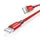 Kabel Lightning 2.4A 1,5m červený - Baseus Superior