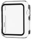 Ochranné pouzdro s temperovaným sklem pro Apple Watch 44mm - transparentní - FIXED Pure