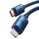 Datový / nabijecí kabel Type C a Apple Lightning 20W Power  modrý