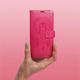 Pouzdro / obal na Apple iPhone 15 Pro Max tmavě růžové - knížkové MEZZO Book