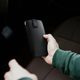 Pouzdro / obal na Samsung Galaxy A41 / S20 / A6 2018 / A20e HUAWEI P20 / Y5 2019 - zasouvací Forcell POCKET Carbon Case
