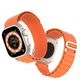 Řemínek na Apple Watch 42/44/45/49mm oranžový - DUX DUCIS GS