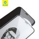 Tvrzené / ochranné sklo Huawei P20 černé (Strong HD) - 5D Mr. Monkey plné lepení