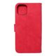 Pouzdro / obal na Apple iPhone 13 červené - knížkové Forcell MEZZO